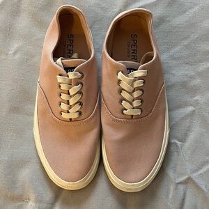 WORN ONCE Sperry Top Sider Captain Canvas Sneakers